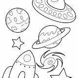 Coloring Pages Universe sketch template
