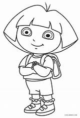 Dora Cool2bkids sketch template