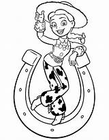 Jessie Coloring Pages Printable Cute Toy Story Categories sketch template