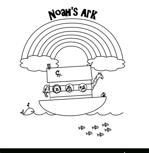 noahs ark printables  printable