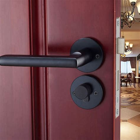 buy black aluminum handle lock  keys fission locks door knobs  interior