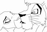 Kovu Coloring Kiara Lion King Pages Zira Drawing Library Clipart Sketch Getdrawings Print Comments sketch template