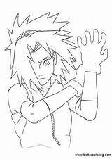 Naruto Coloring Pages Turns Violent Printable Adults Kids sketch template