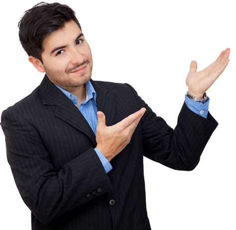 hd business man pointing png transparent png image nicepngcom