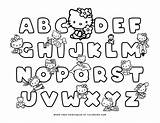 Kitty Tulamama Letter Hellokitty Sute Yellowimages sketch template