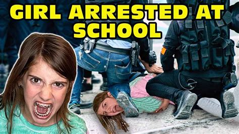 girl temper tantrum arrested  school dad freaks  original