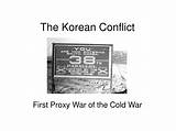 Korean Conflict Presentation sketch template