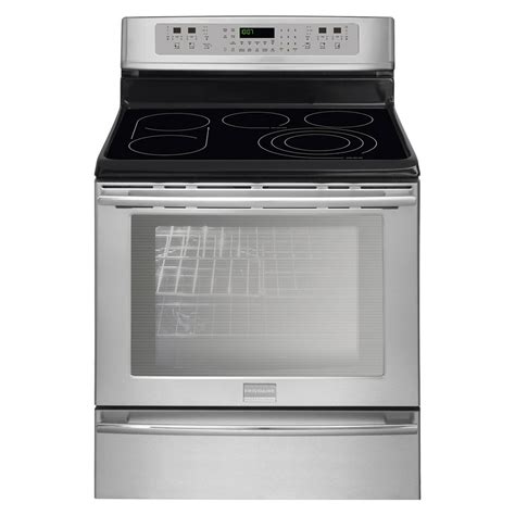 frigidaire professional  cu ft electric rangestove stainless steel