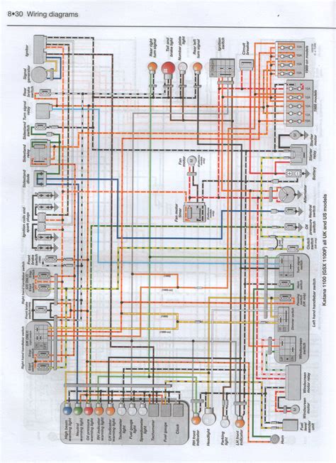 suzuki gsxr  wiring diagram  color  pictures faceitsaloncom
