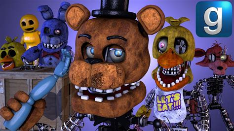 fnaf  updated npc   nights  freddy  gmod youtube reverasite