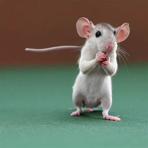 tiny rat   cute dance   enjoyment  stable diffusion