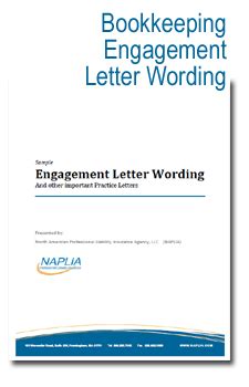 sample bookkeeping engagement letter wording