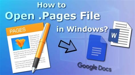 open pages file  windows google docs word geeks advice