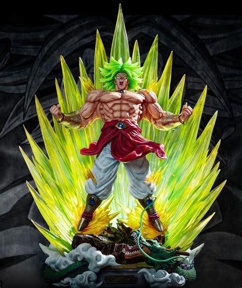 Broly Figure Dragon Ball Resin Statues In 2021 Dragon Ball Statue