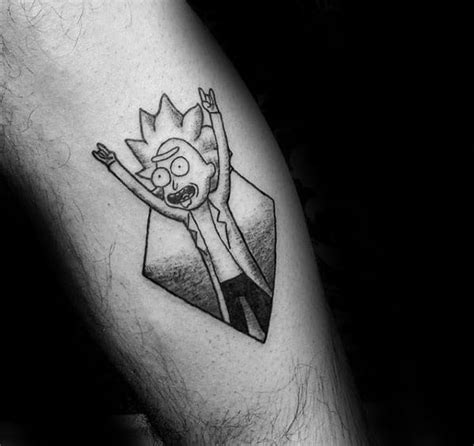 Top 63 Best Rick And Morty Tattoo Ideas [2020