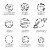 Planeten Zonnestelsel Kleurplaat Namen Kleurplaten Ruimteschepen Ruimte Leukvoorkids Solar sketch template
