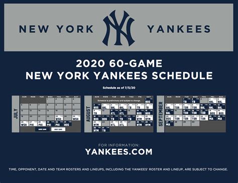 yankees  season schedule released pinstriped prospects