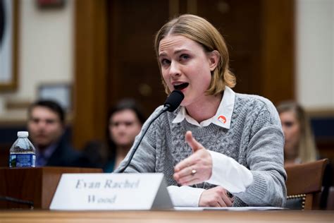 Evan Rachel Wood Testifies To Congress About Sex Assault