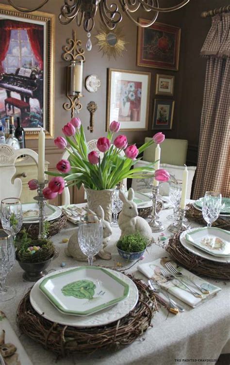 top  lovely  easy   easter tablescapes amazing diy interior home design