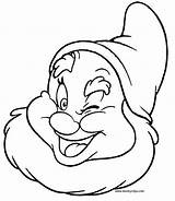 Coloring Dwarf Grumpy Dwarfs Pages Seven Disney Dopey Sleepy Drawings Snow Clipart Faces Template Bashful Print Books Kids Cartoons Colouring sketch template