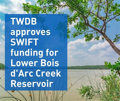 million approved   bois darc reservoir north