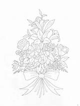 Boeketten Kleurplaat Bouquets Ramas Plantillas Stemmen Malvorlage Kalender Erstellen sketch template