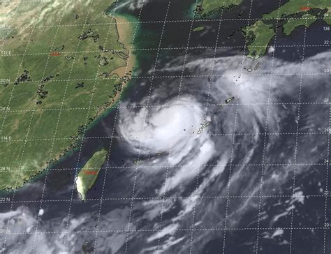 meteo il tifone bavi sul mar cinese orientale punta le coree potrebbe avere effetti devastanti