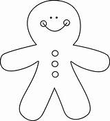 Gingerbread Man Clipart Clip Outline Ginger Bread Christmas Cliparts Hansel Gretel Preschool Person Electrocuted Digging Clipartix Mycutegraphics Story Invisible Kid sketch template