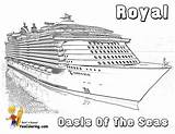 Bateau Croisiere Imprimer Seas Cruises Designlooter Royale Yescoloring Navire sketch template