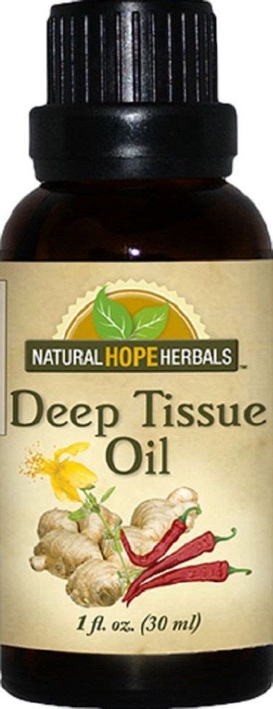 Deep Tissue Oil Natural Warming Herbal Massage For Sore Joints