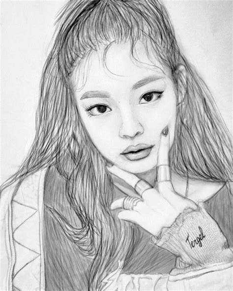 Fanart Jennie Blink 블링크 Amino