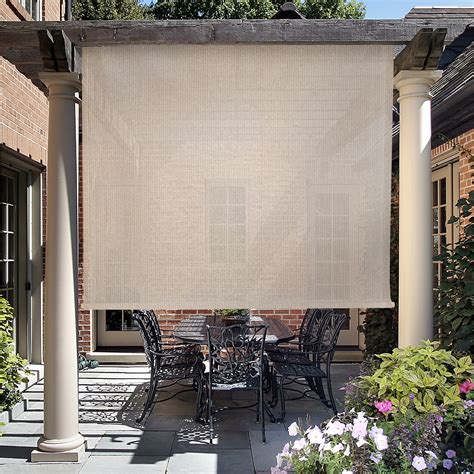 keystone fabrics cordless outdoor sun shade walmartcom