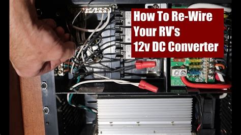 wiring  disabling  converter charger   rv youtube