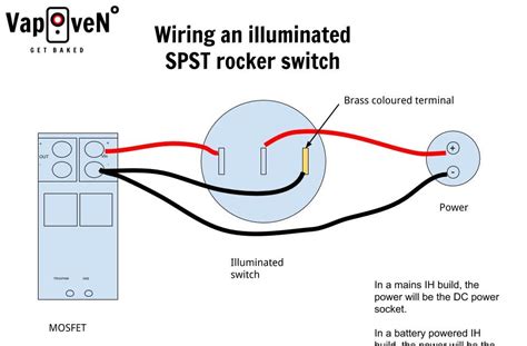 wiring  lighted toggle switch   wiring  inlet male power