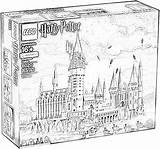 Potter Harry Coloring Hogwarts Pages Lego Great Hall Filminspector Pieces sketch template