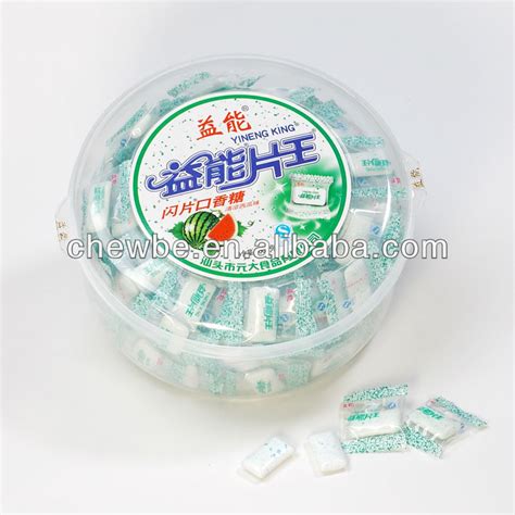 watermelon flavour chewing gumchina yineng chewing gum price supplier food