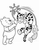 Pooh Tigger Tygrysek Kolorowanki Winnie Piglet Eeyore Dzieci sketch template