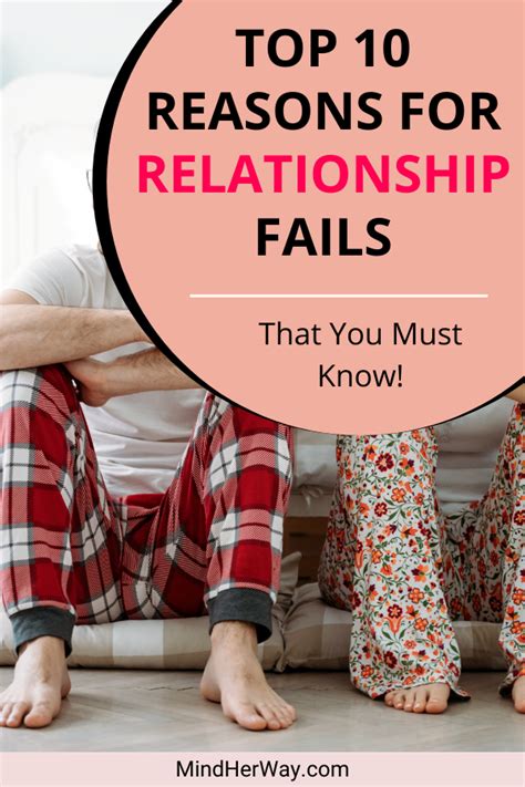 understanding why relationships fail can help you avoid problems in