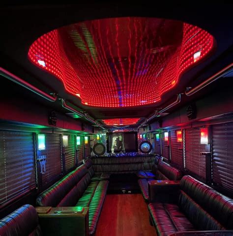 affordable party buses limo bus dallas dfw tx    passengers