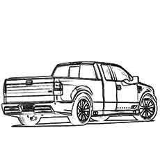 ford truck coloring pages  coloring pages pinterest coloring