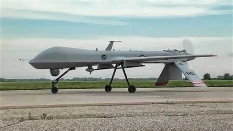mq  predator drones takeoff land youtube