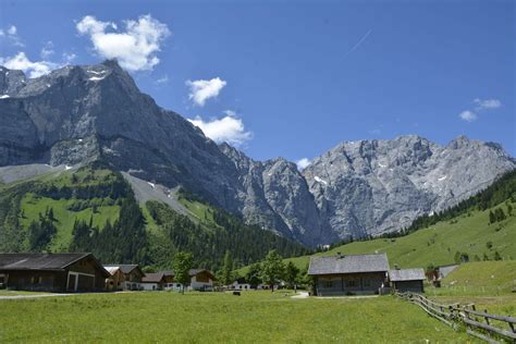 engalm ahornboden bekannte alm  tirol hinterriss eng