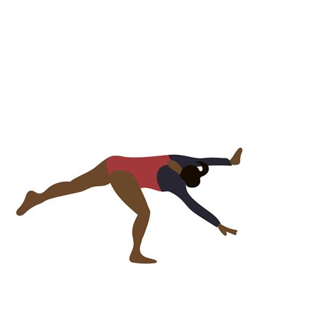 new trendy giphy animation illustration olympics gymnastics