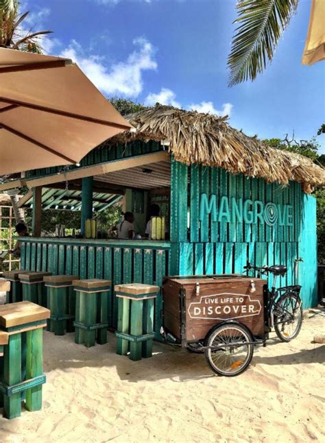 Mangrove Bar Aruba Outdoor Tiki Bar Beach Cafe Beach House Interior