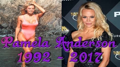Pamela Anderson Antes Y Despues Youtube