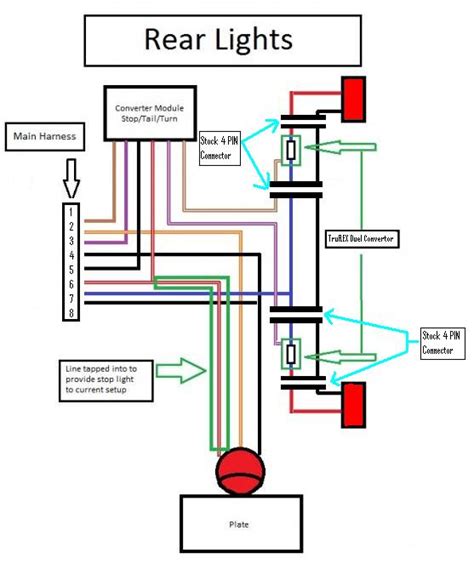 wire tail light wiring diagram tail light wiring diagram