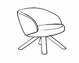 Drawing Armchair Chair Easy Getdrawings sketch template