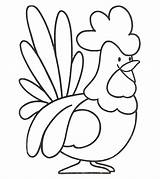 Rooster Coloring Pages Printable sketch template