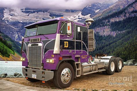 freightliner cabover photograph  randy harris pixels