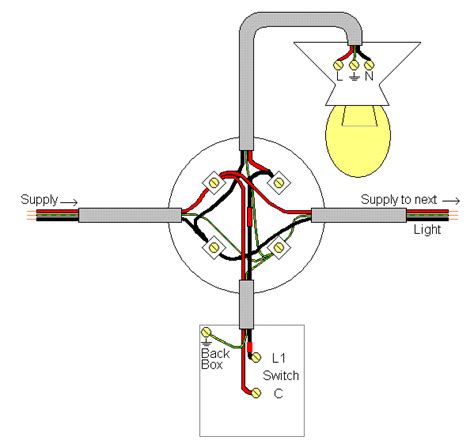 wiring diagram ceiling light